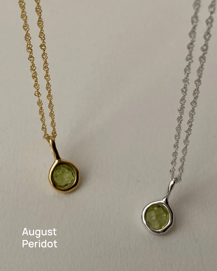 'Jörd' Birthstone Pendant Necklace