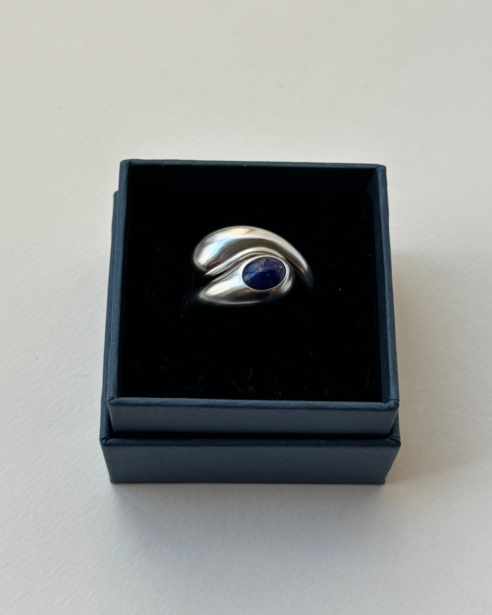 &#39;Lars&#39; Lapis Wrap Ring - LINES AND CURRENT