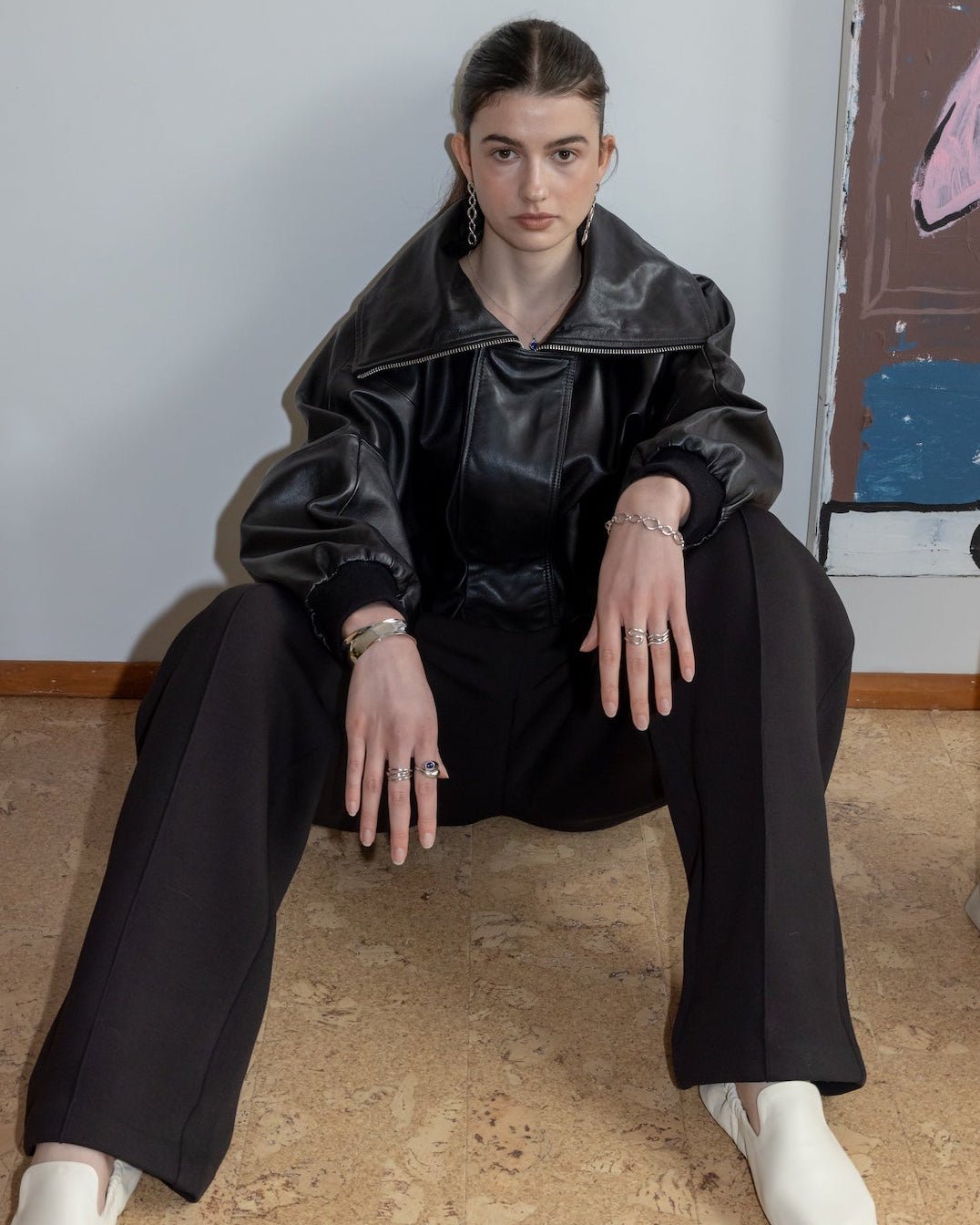 &#39;Lars&#39; Lapis Wrap Ring - LINES AND CURRENT