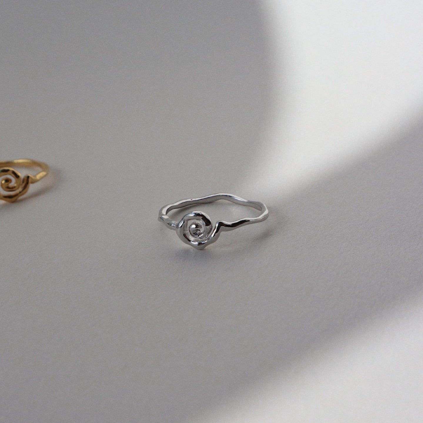 &#39;Little Swirl&#39; Ring - Lines &amp; Current