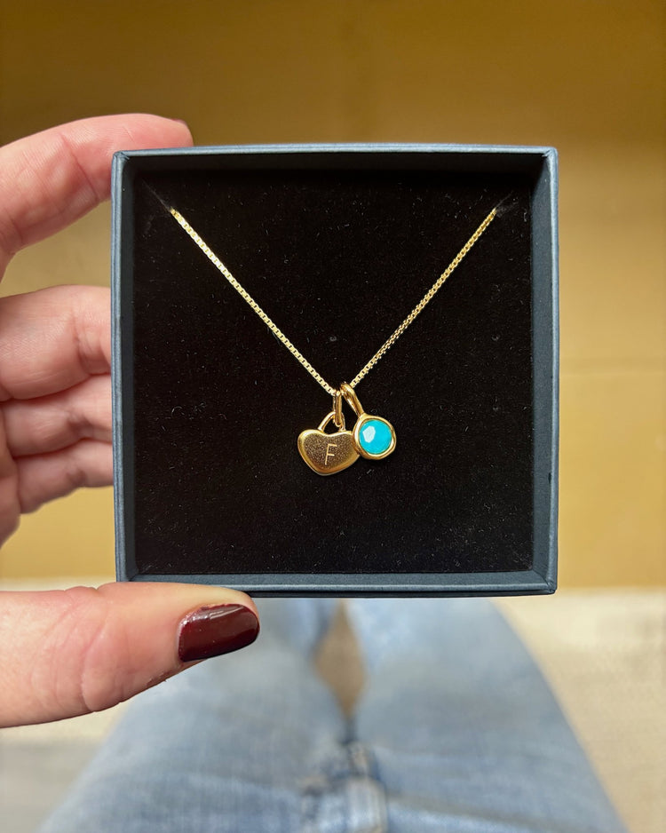 'Locked In' Love Heart Necklace