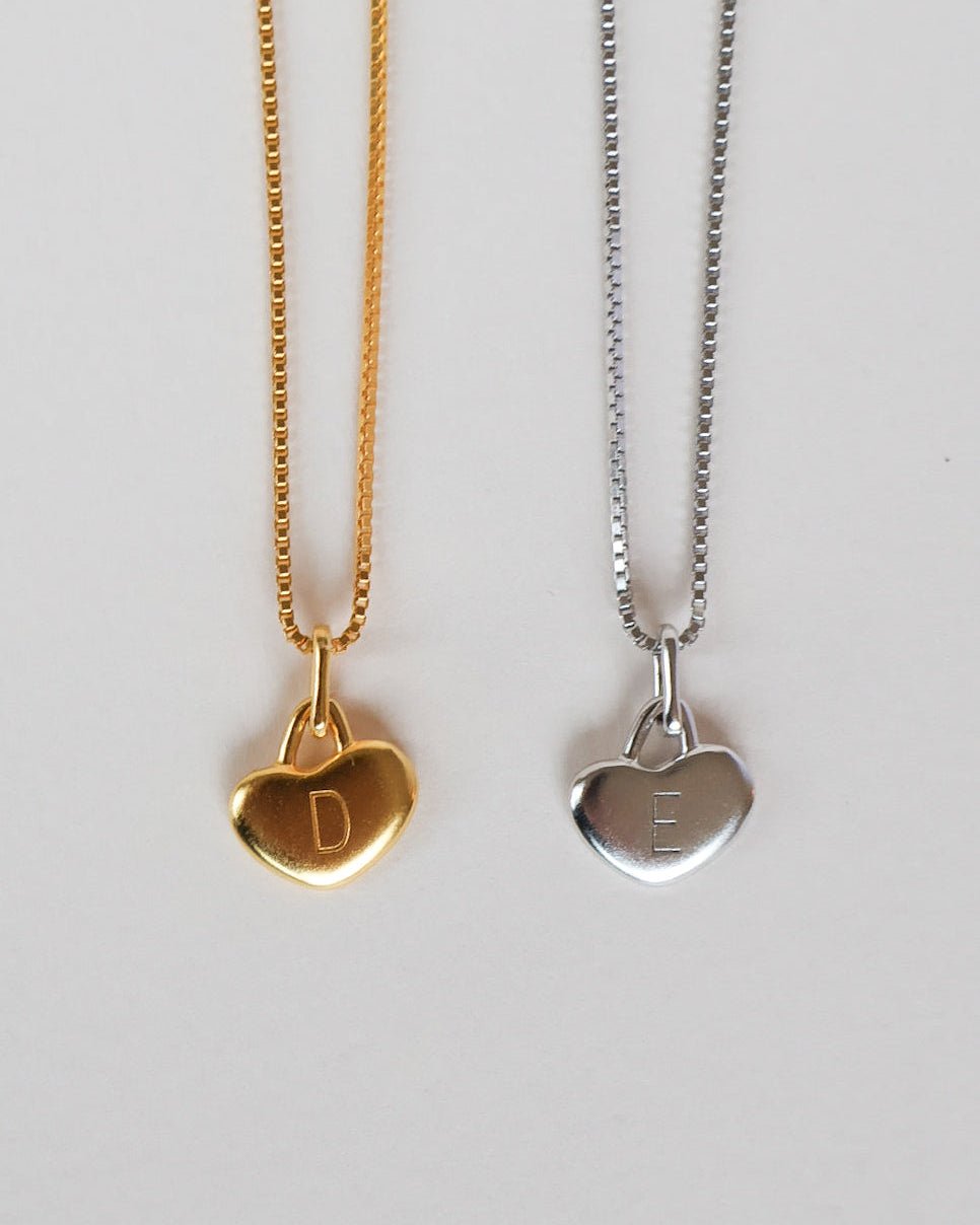 'Locked In' Love Heart Necklace - LINES AND CURRENT