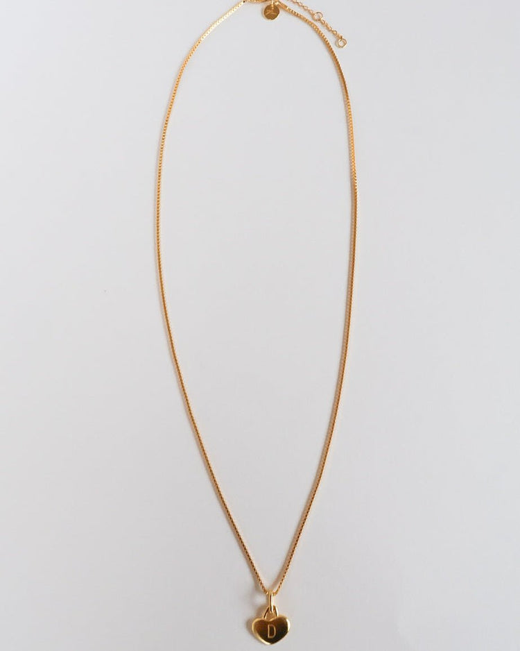 'Locked In' Love Heart Necklace - LINES AND CURRENT