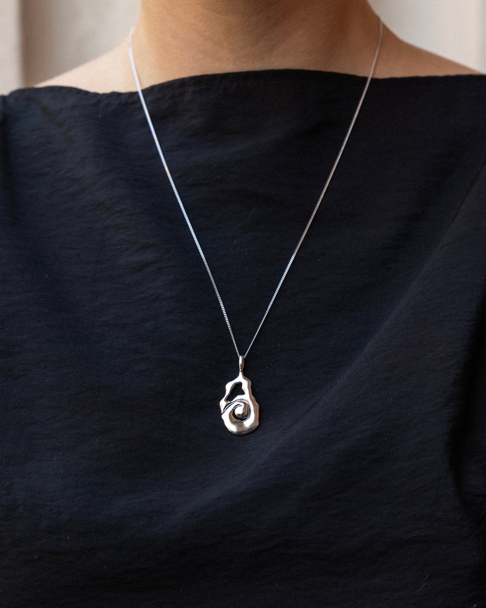 'Momentum' Molten Chain Necklace