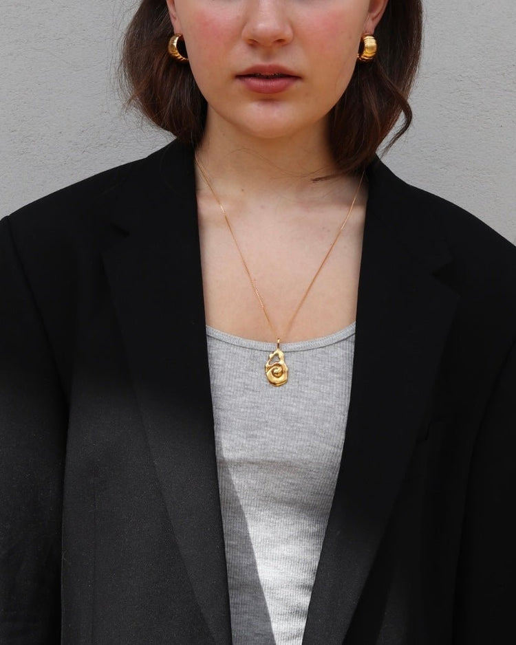 'Momentum' Molten Chain Necklace