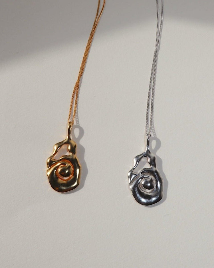 'Momentum' Molten Chain Necklace