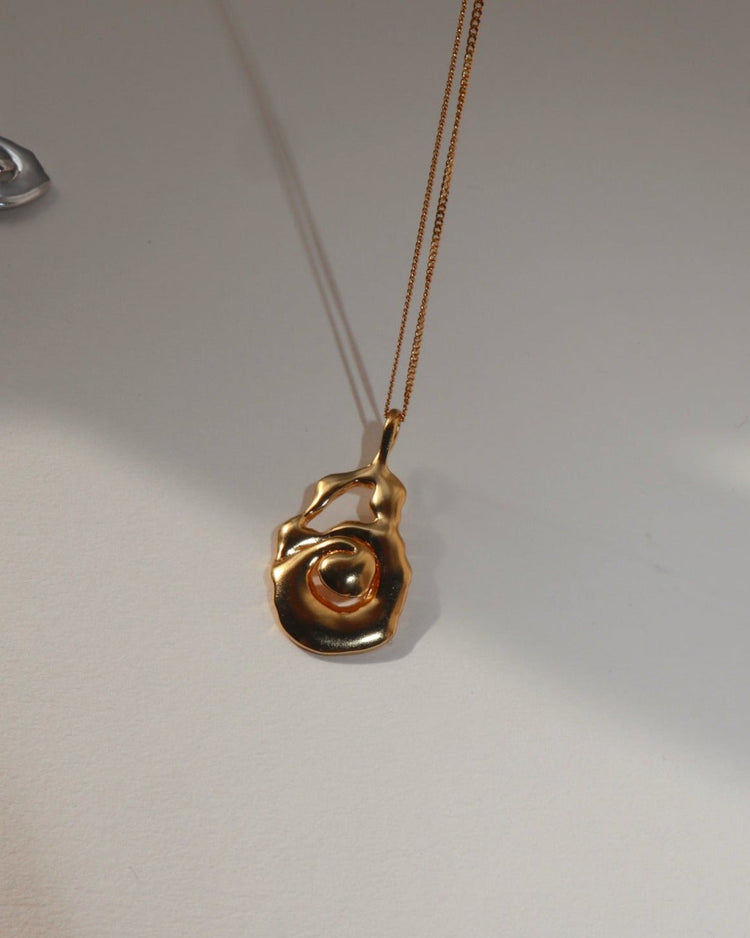 'Momentum' Molten Chain Necklace