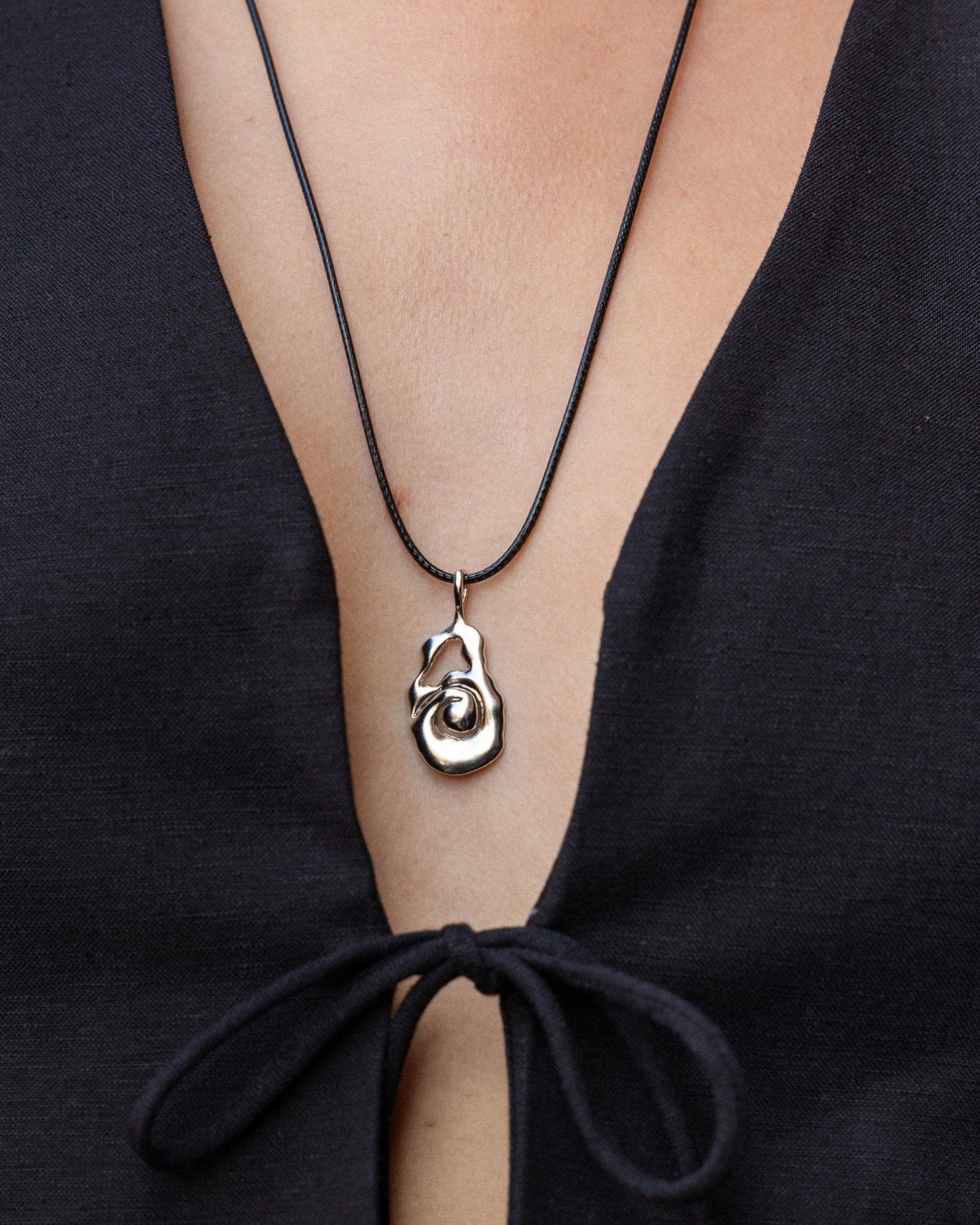 Momentum Molten Cord Necklace
