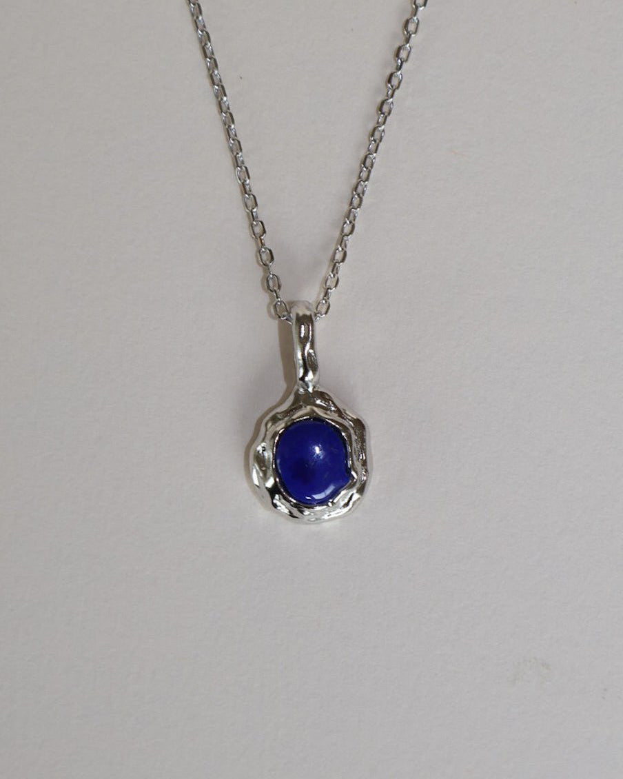 'Nox' Molten Lapis Necklace - LINES AND CURRENT