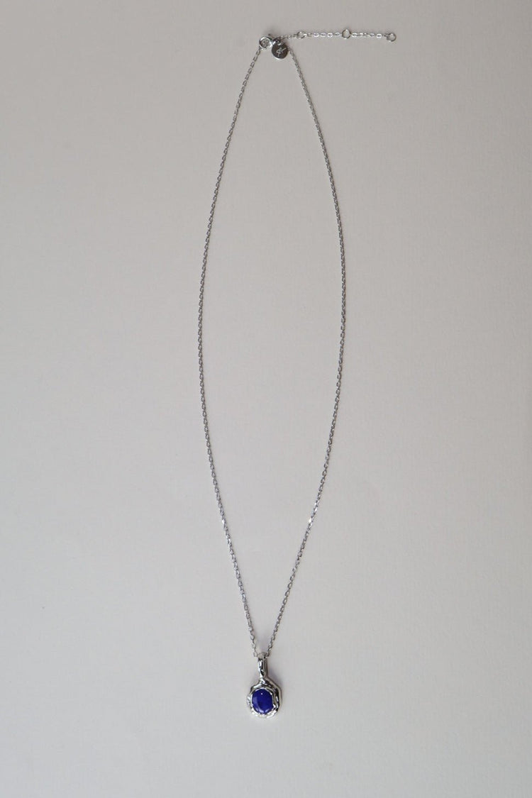 'Nox' Molten Lapis Necklace - LINES AND CURRENT
