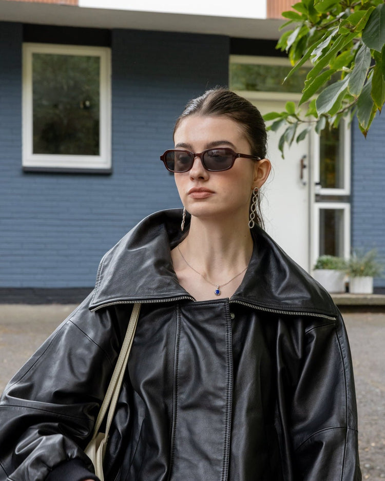 'Nox' Molten Lapis Necklace - LINES AND CURRENT