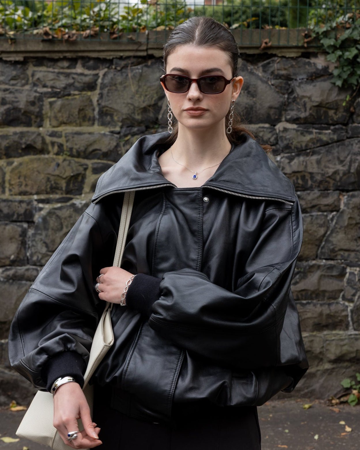 &#39;Nox&#39; Molten Lapis Necklace - LINES AND CURRENT