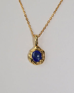 'Nox' Molten Lapis Necklace