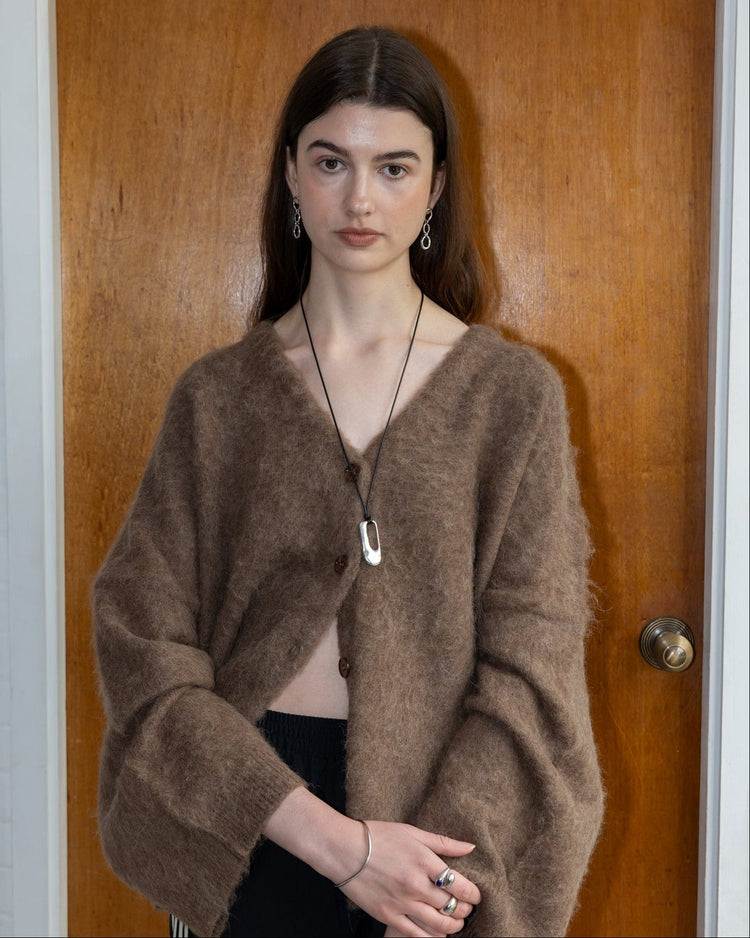 'Ophelia' Pendant Cord Necklace - LINES AND CURRENT