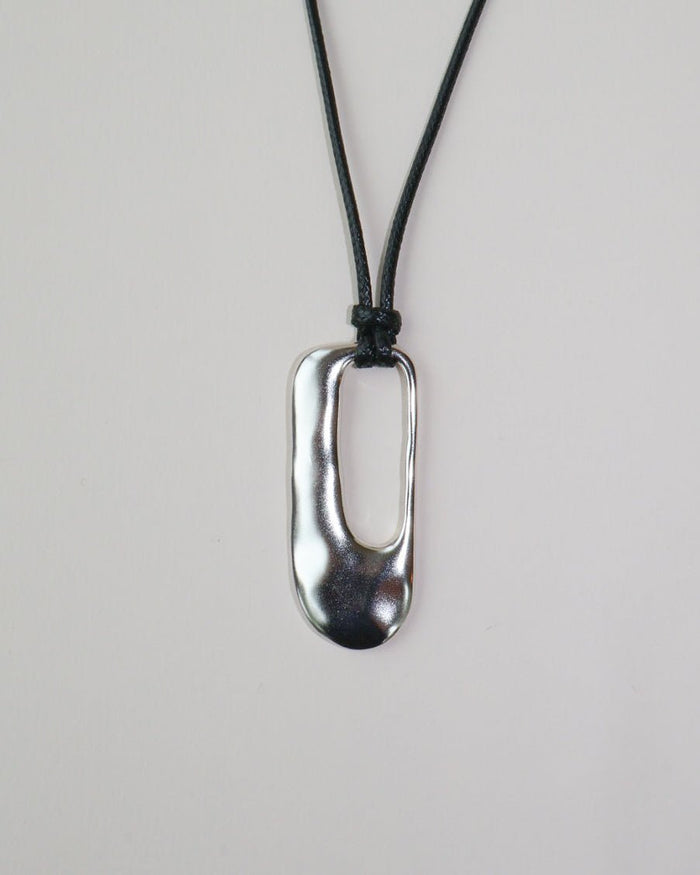 'Ophelia' Pendant Cord Necklace - LINES AND CURRENT