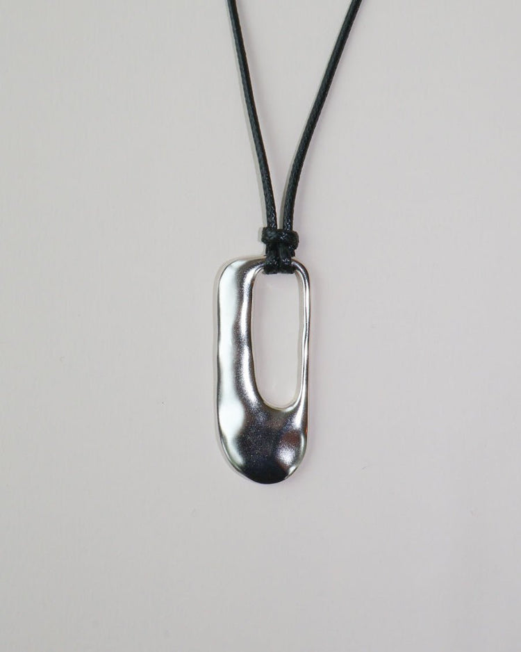 'Ophelia' Pendant Cord Necklace - LINES AND CURRENT