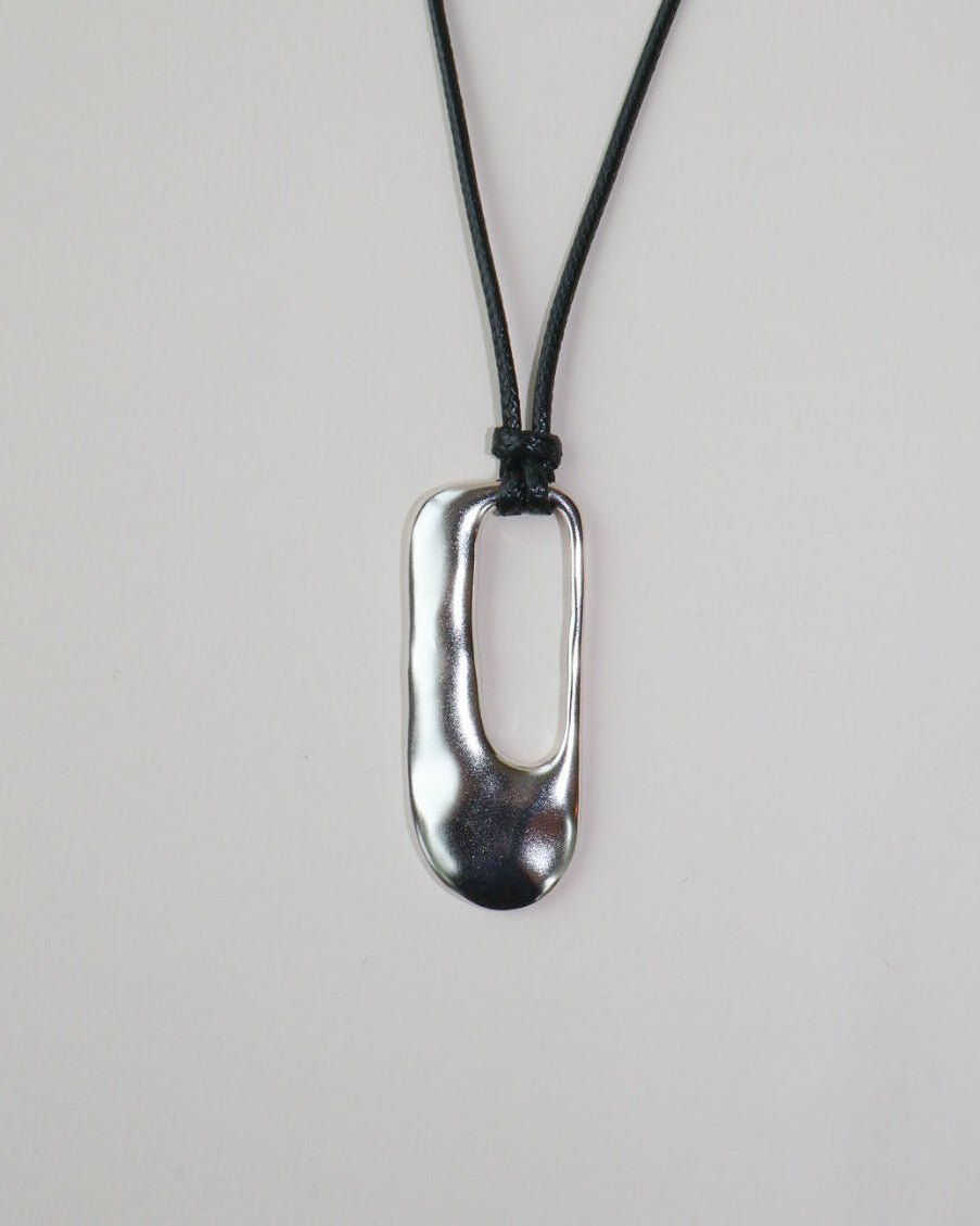 'Ophelia' Pendant Cord Necklace - LINES AND CURRENT
