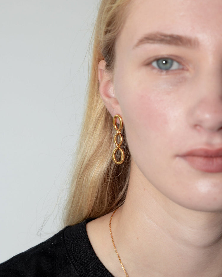 'Oslo' Mid Drop Earrings