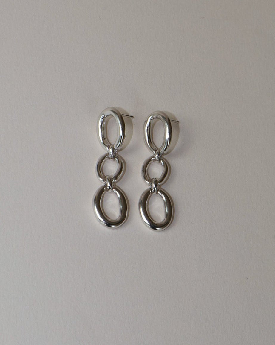 'Oslo' Mid Drop Earrings - LINES AND CURRENT