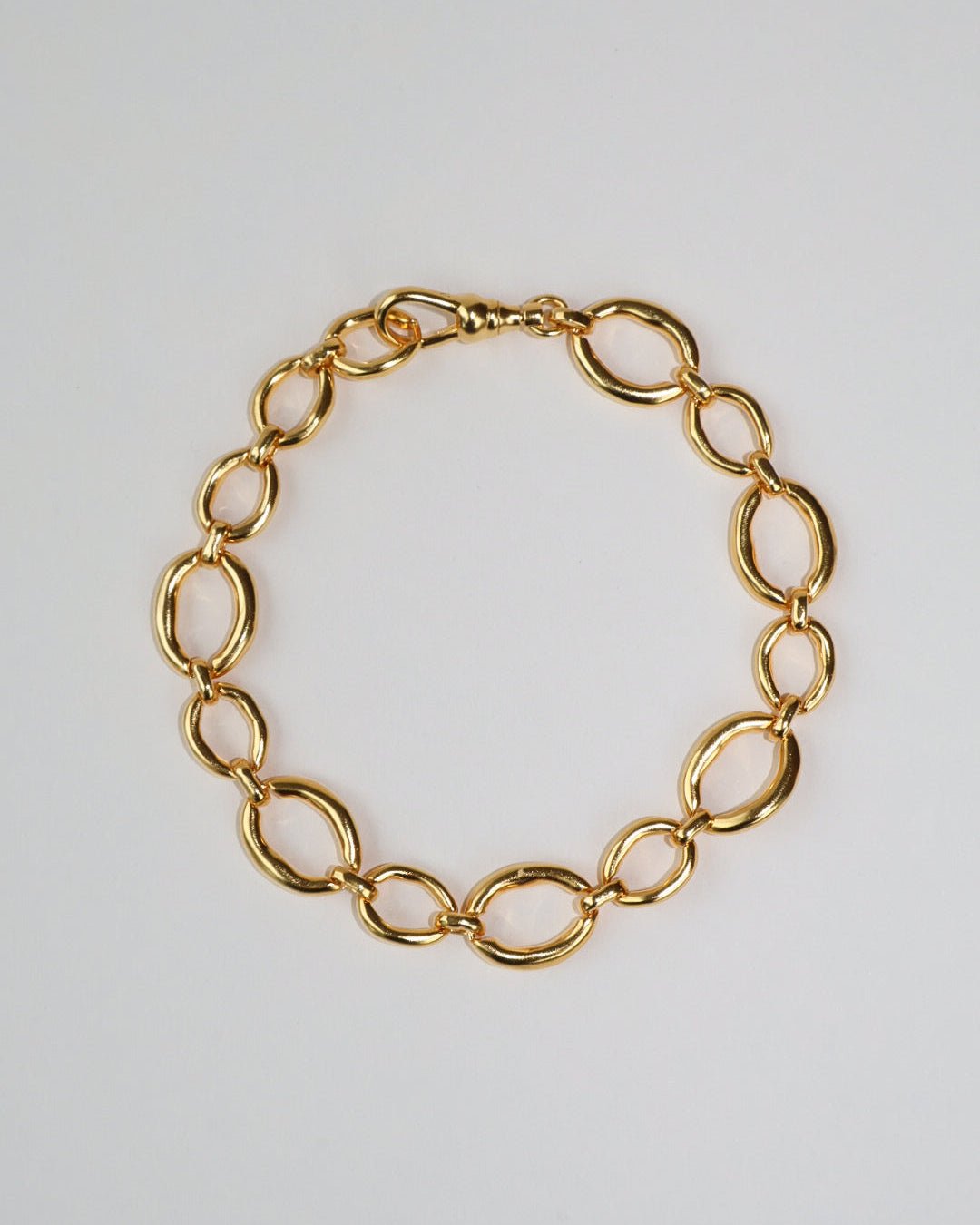 &#39;Oslo&#39; Oval Link Bracelet - LINES AND CURRENT