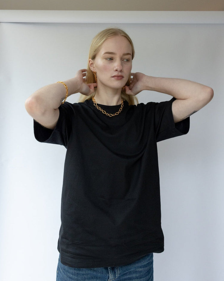 'Oslo' Oval Link Necklace - LINES AND CURRENT