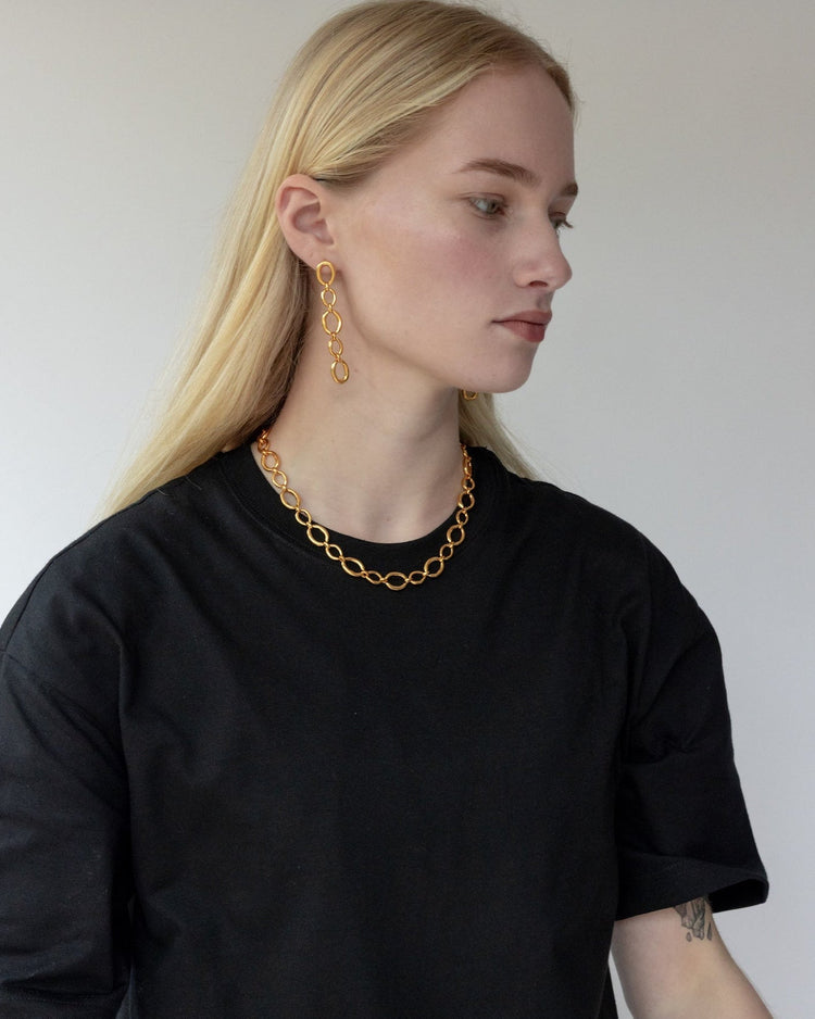 'Oslo' Oval Link Necklace