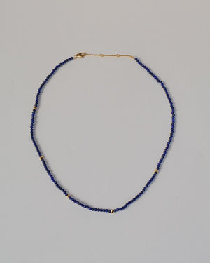'Owen' Lapis Beaded Chain - LINES AND CURRENT
