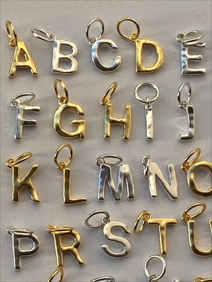 'Paige' Letter Charm