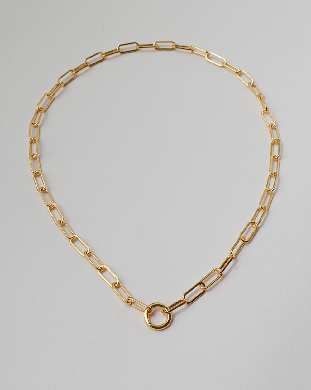 'Paloma' Paper Clip Chain – LINES AND CURRENT