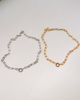 'Paloma' Paper Clip Chain