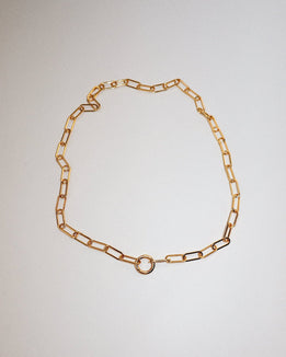 'Paloma' Paper Clip Chain