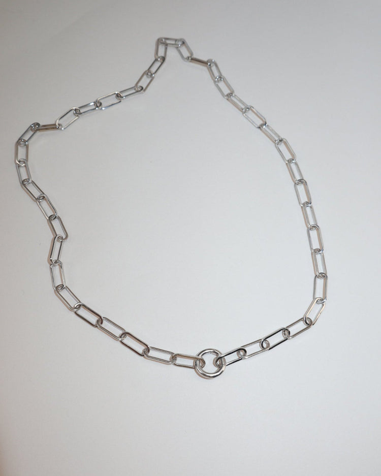 'Paloma' Paper Clip Chain - Lines & Current