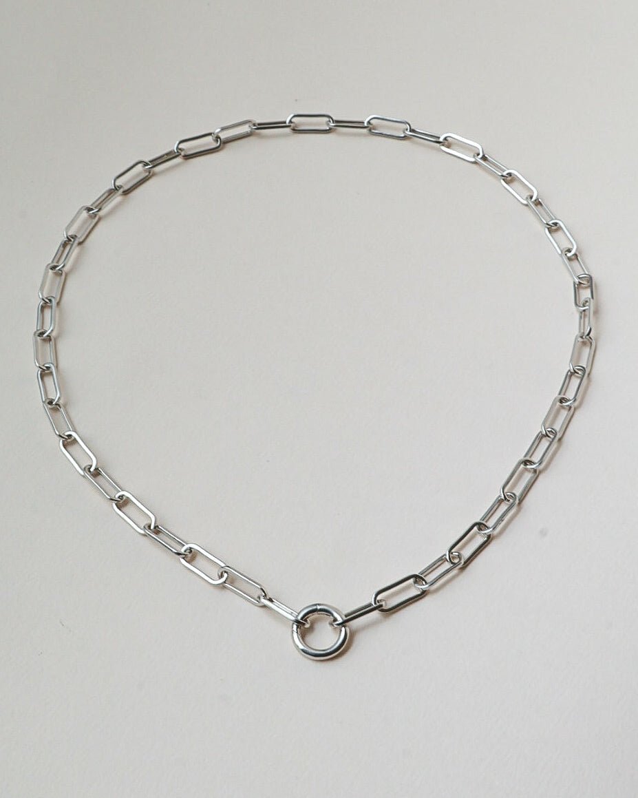 'Paloma' Paper Clip Chain - LINES AND CURRENT