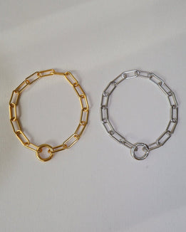 'Paloma' Paperclip Bracelet