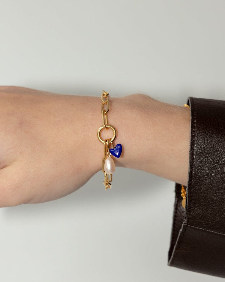 'Paloma' Paperclip Bracelet - LINES AND CURRENT