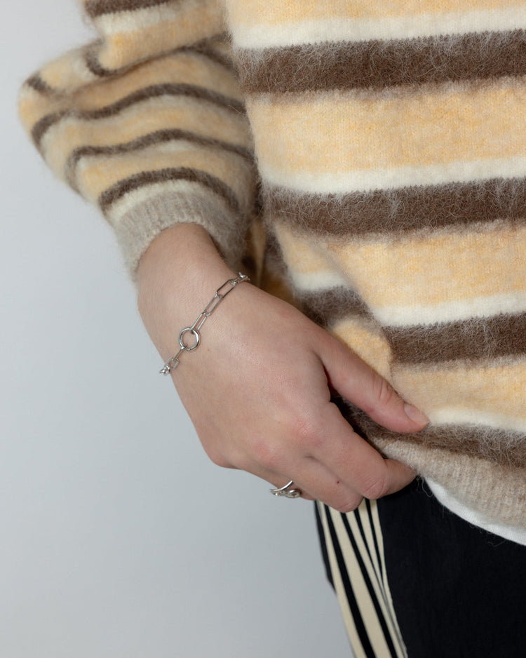 'Paloma' Paperclip Bracelet - LINES AND CURRENT