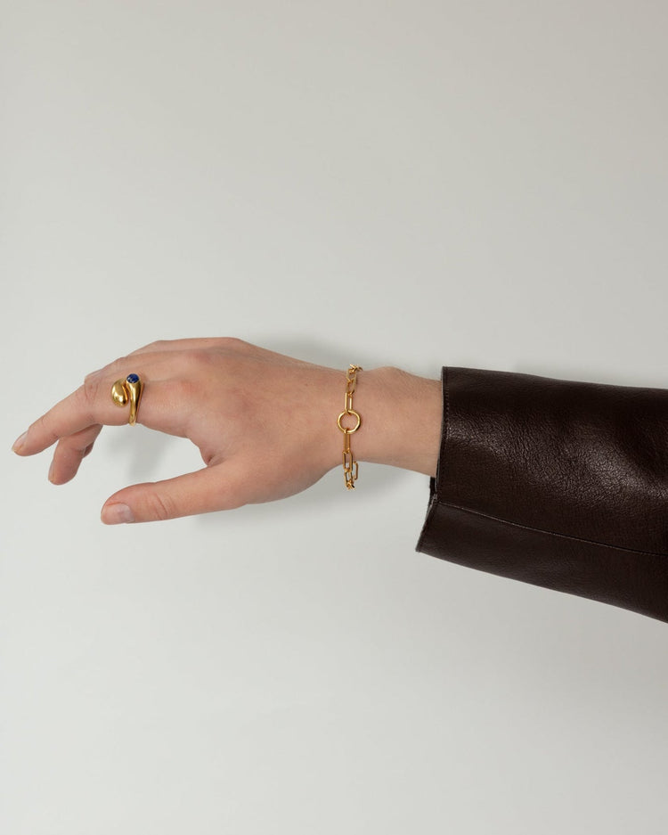 'Paloma' Paperclip Bracelet - LINES AND CURRENT