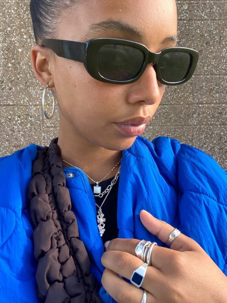 'Pamela' Pipe Hoop Earrings