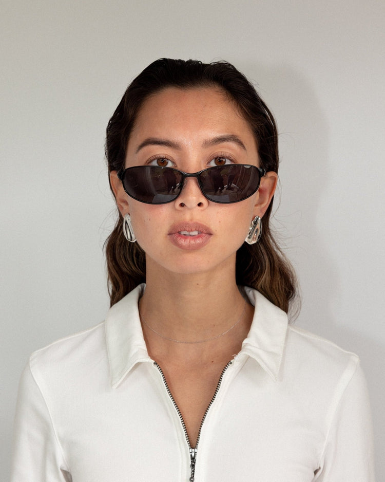 'Pia' Petal Earrings - Lines & Current