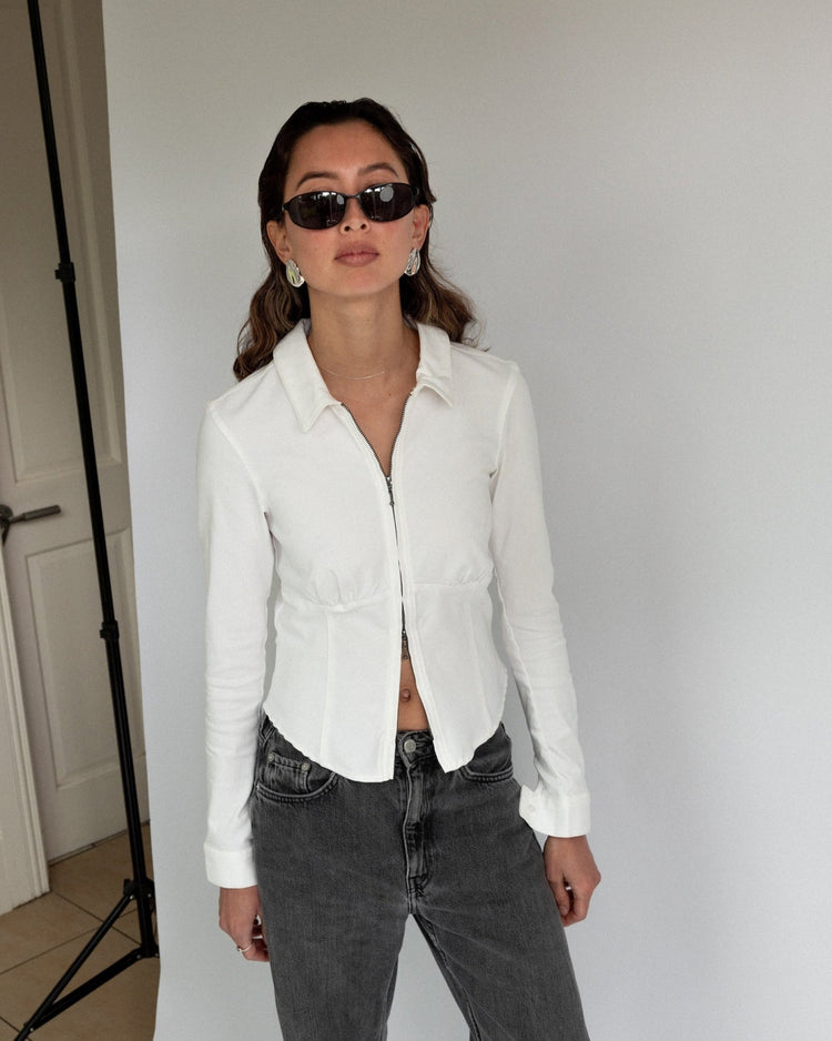 'Pia' Petal Earrings - Lines & Current