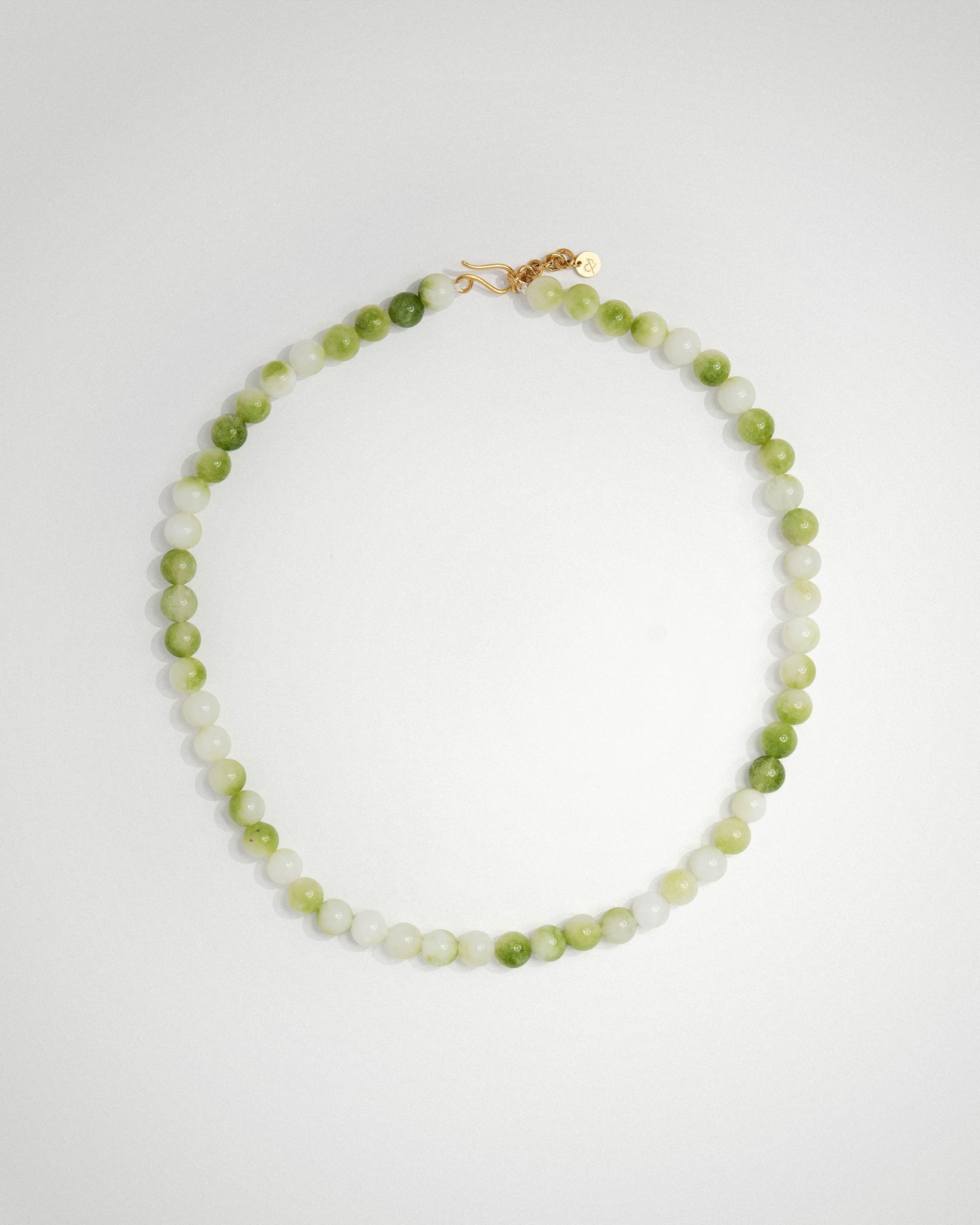 'Pistachio' Green Bead Necklace - LINES AND CURRENT