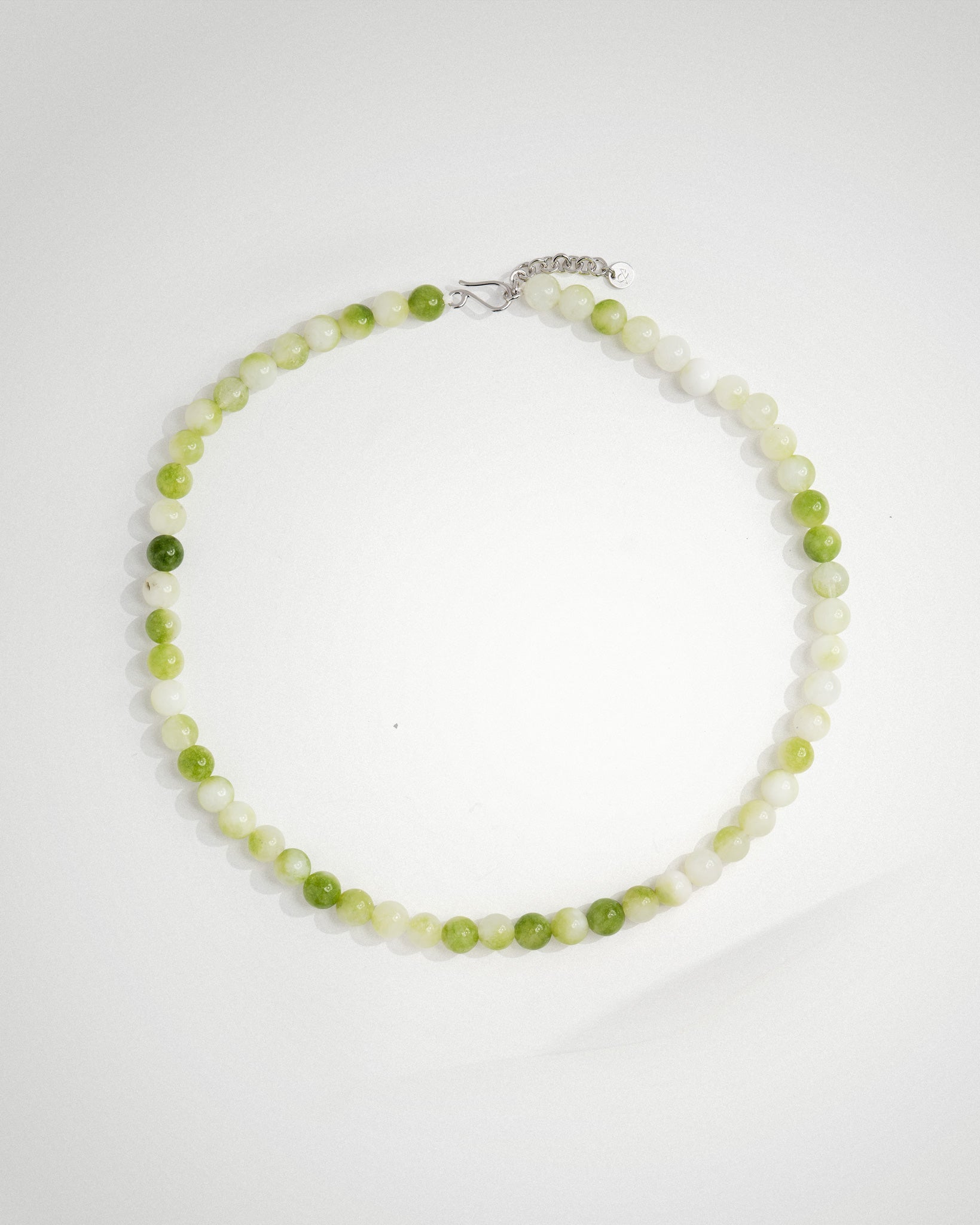 'Pistachio' Green Bead Necklace - LINES AND CURRENT