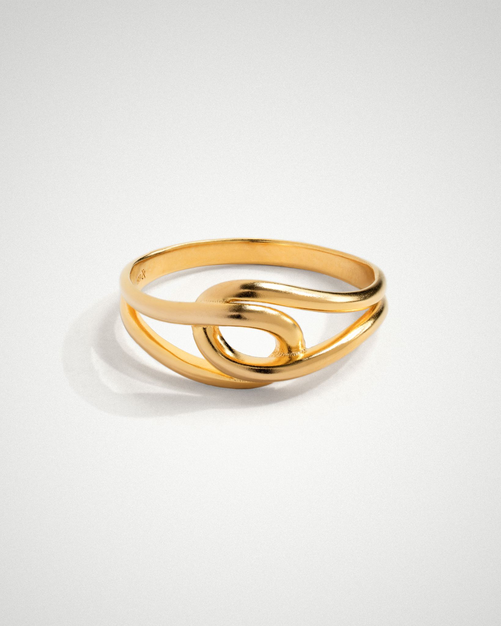 'Poppy' Paperclip Ring - LINES AND CURRENT