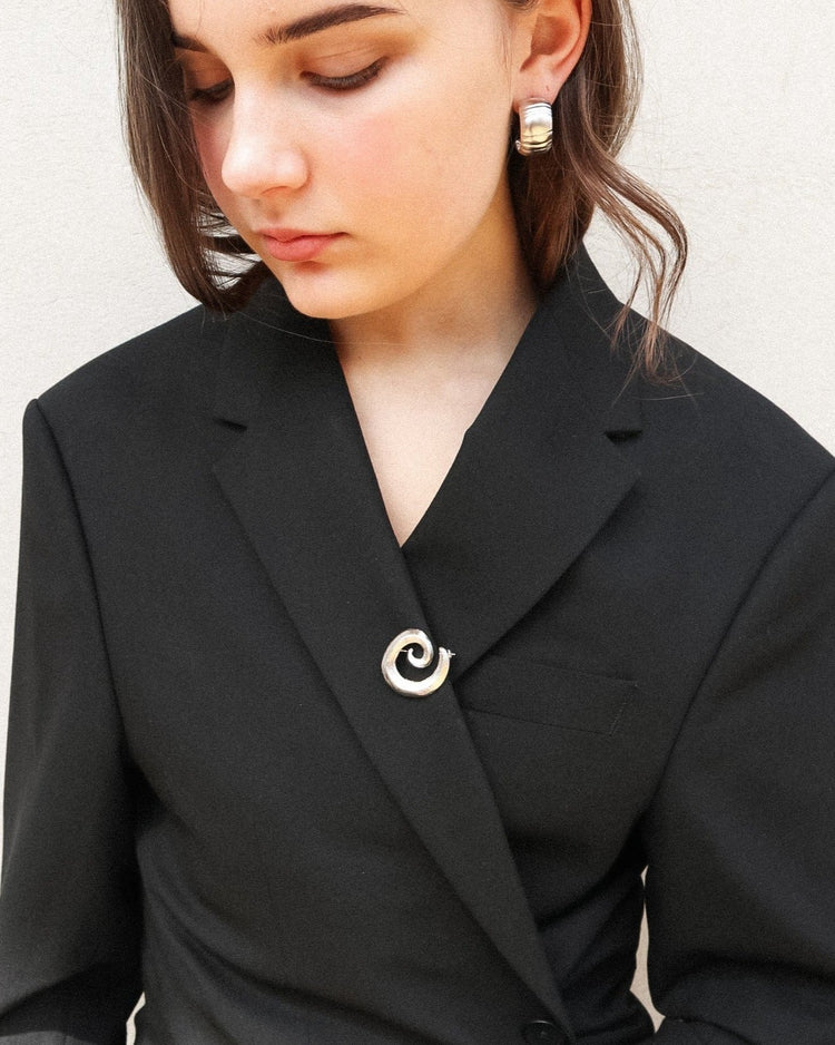 'Possibility' Swirl Brooch