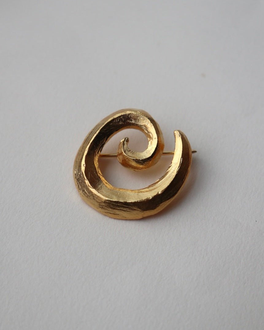 'Possibility' Swirl Brooch - LINES AND CURRENT