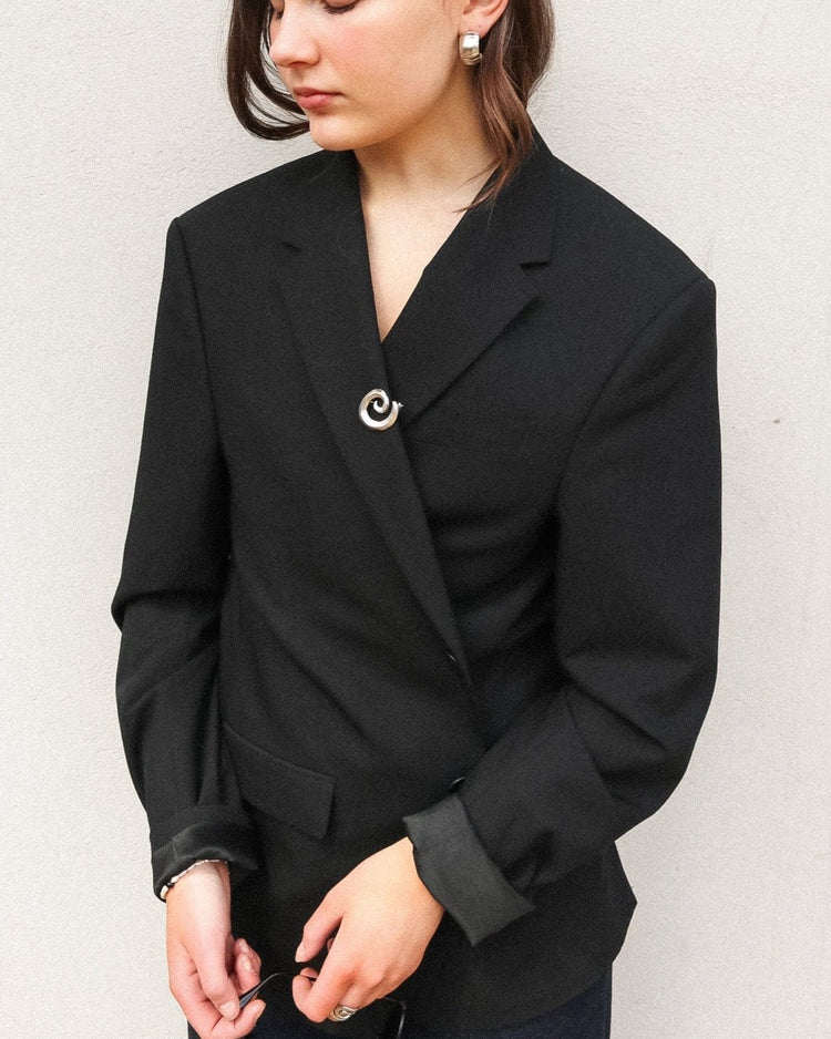 'Possibility' Swirl Brooch