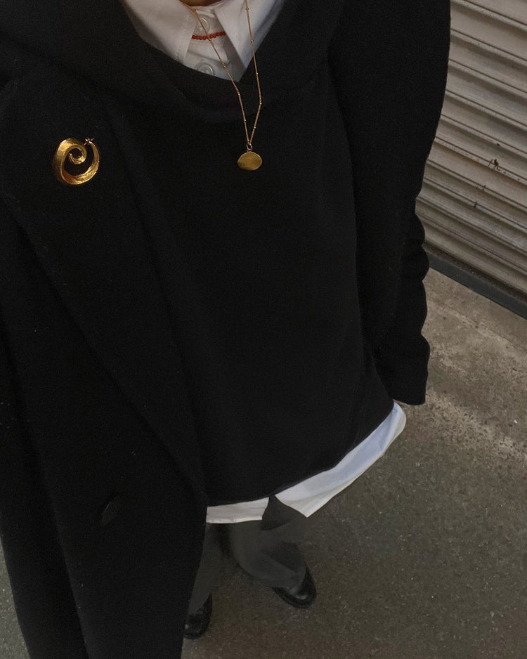 'Possibility' Swirl Brooch