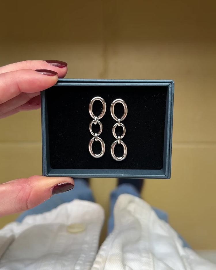 'Oslo' Mid Drop Earrings