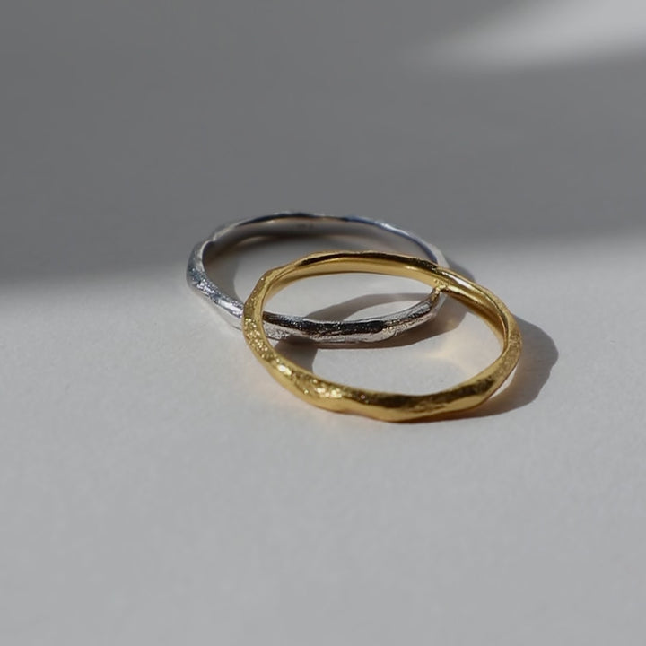 'Ease' Stacker Ring