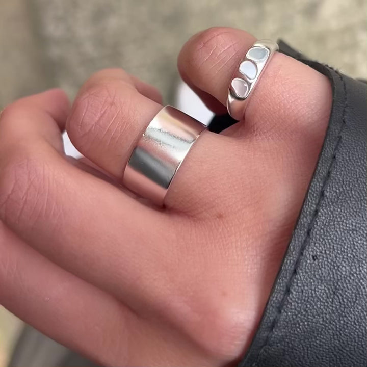 'Nova' Thick Cuff Ring